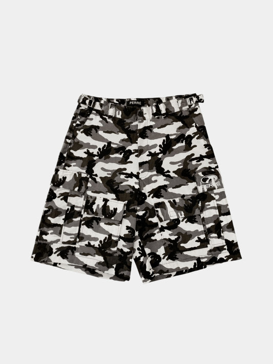 OVERSIZE CARGO SHORTS (SCHNEETARN CAMOUFLAGE)