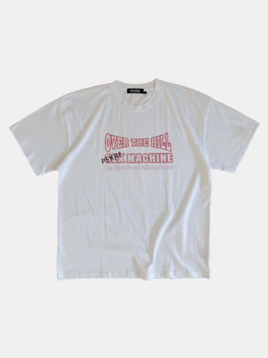 SEX MACHINE / SHORT SLEEVE TEE (WHITE)