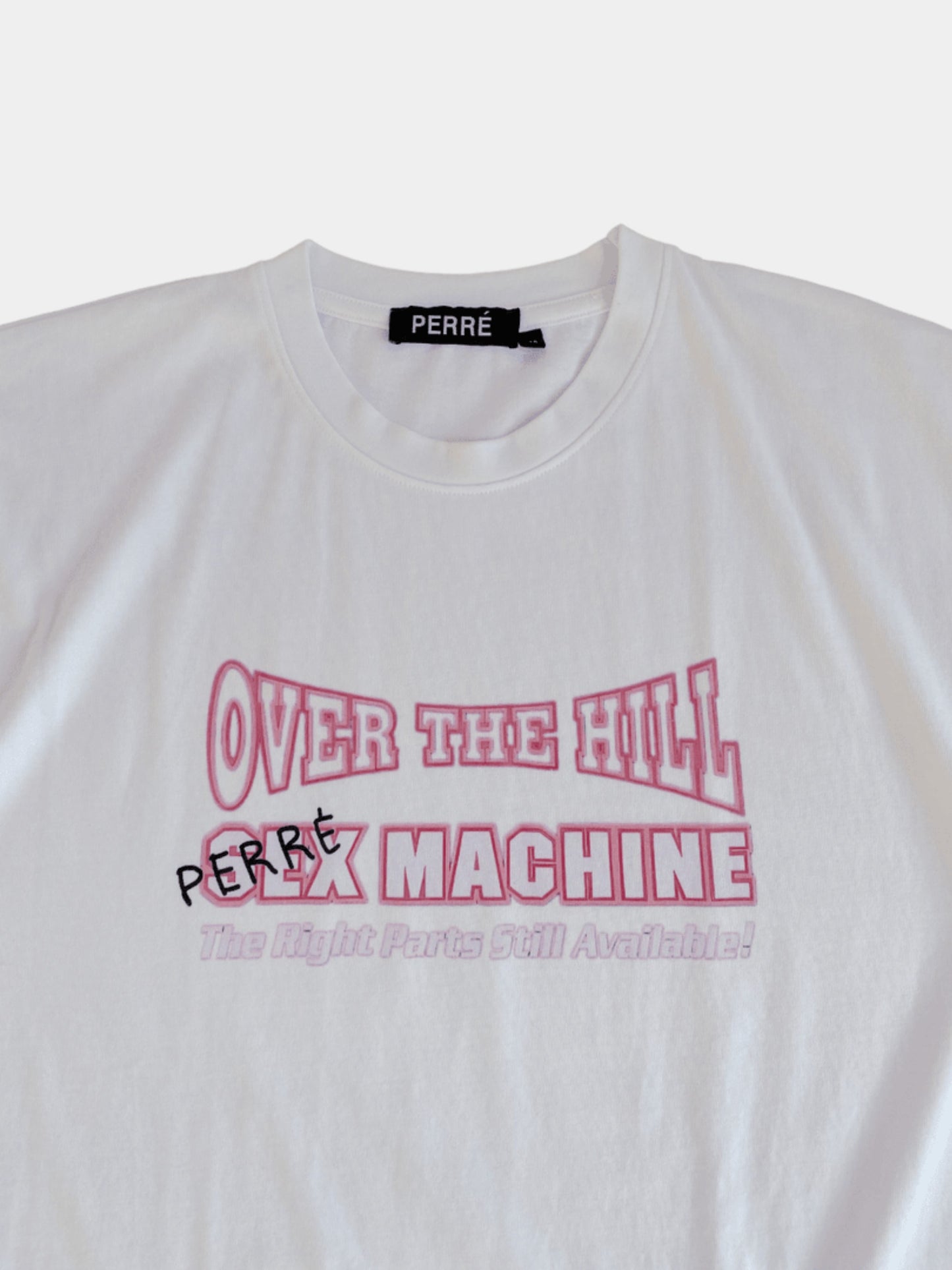 SEX MACHINE / SHORT SLEEVE TEE (WHITE)