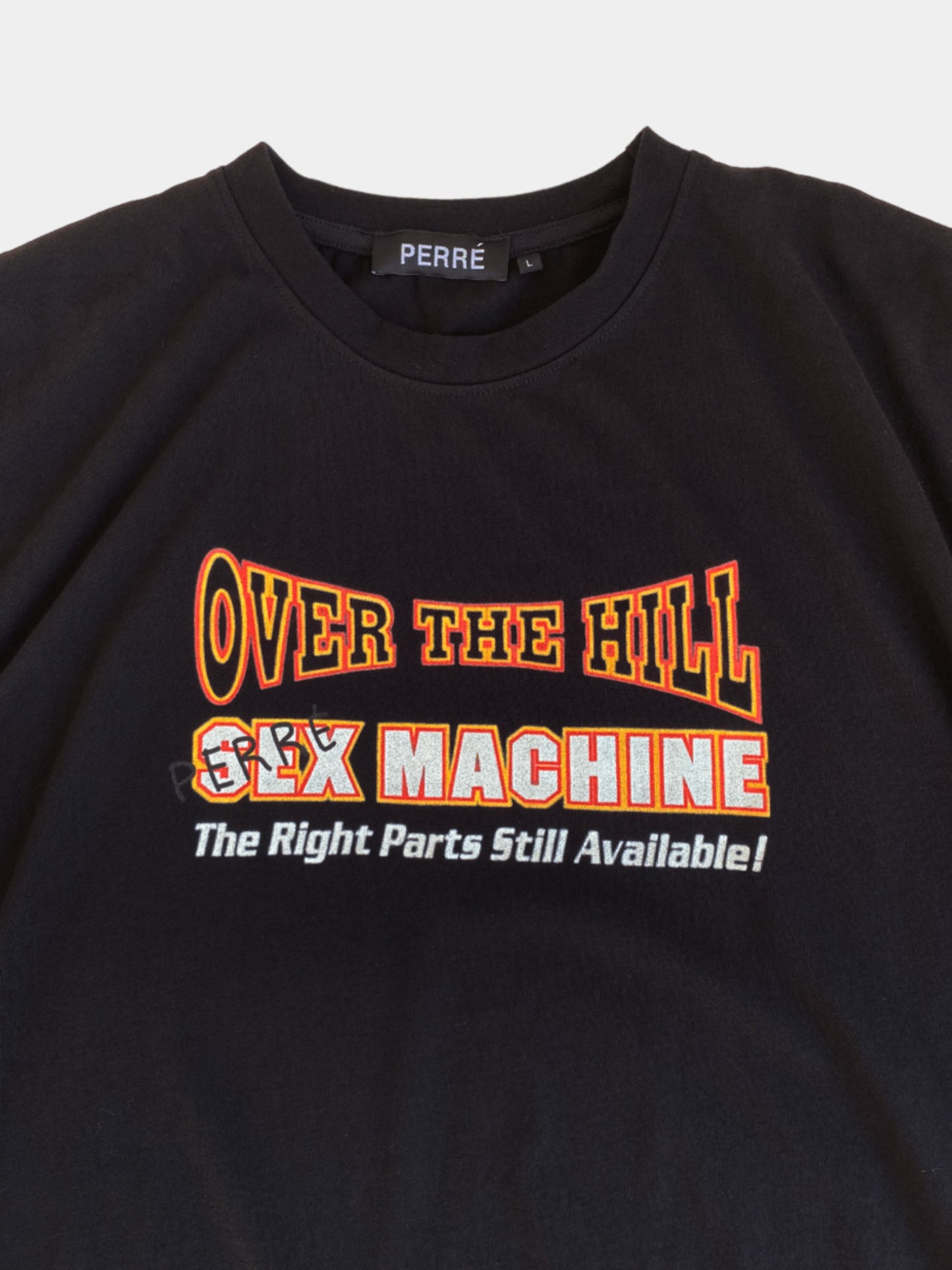 SEX MACHINE / SHORT SLEEVE TEE (BLACK)